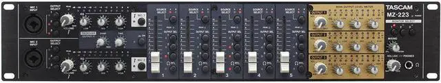 Alt view image 3 of 4 - Tascam MZ-223 Industrial Grade Zone Mixer