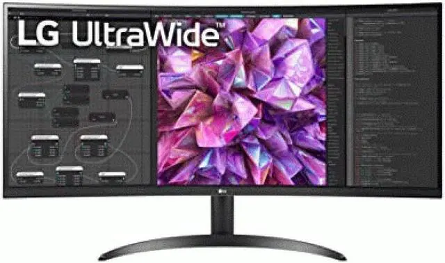 Alt view image 4 of 12 - LG 34BQ60QC-B 34" UW-QHD Curved Screen LCD Monitor - 21:9 - 34" Class - In-plane Switching (IPS) Technology - 3440 x 1440 - HDMI - DisplayPort