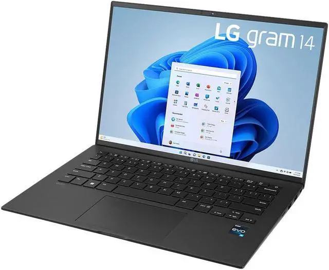 Alt view image 2 of 9 - LG gram 14Z90R-Q.APB5U1 14" Notebook - Intel Core i5 - 8 GB Total RAM - 512 GB SSD - Intel Chip - Windows 11 Pro - In-plane Switching (IPS) Technology