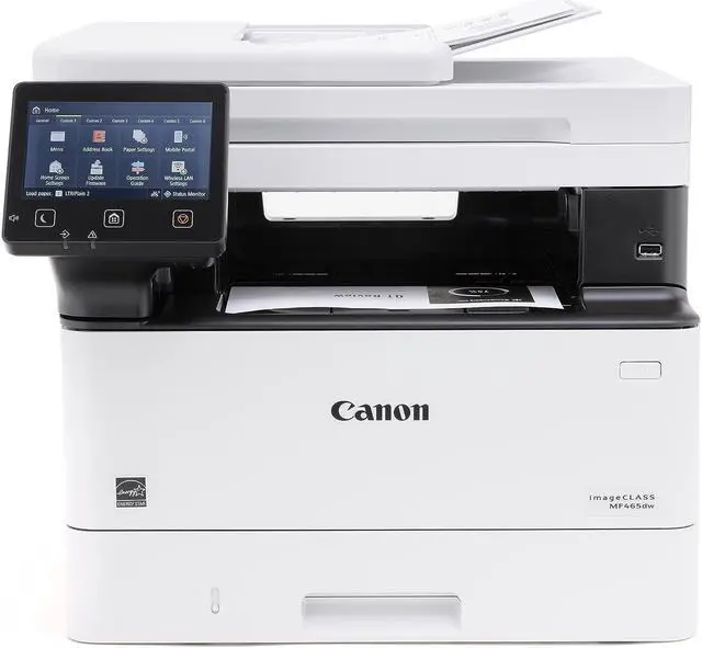 Alt view image 2 of 18 - Canon imageCLASS MF465dw Multifunction Monochrome Laser Printer 5951C005
