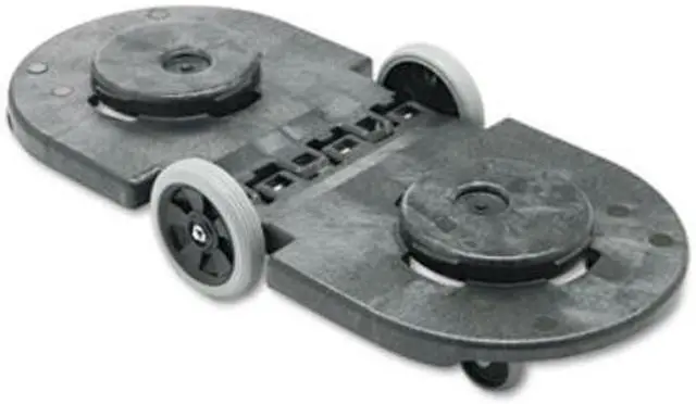 Alt view image 13 of 13 - Rubbermaid Commercial Tandem Dolly Two-Container 300lb Capacity 20 1/4w x 45d x