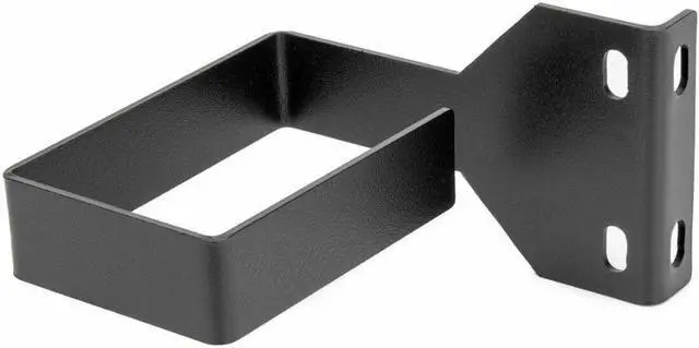 Alt view image 9 of 15 - Rocstor Vertical Cable Management Hook - D-ring - Black - 1 - 1.5U Rack Height - Steel