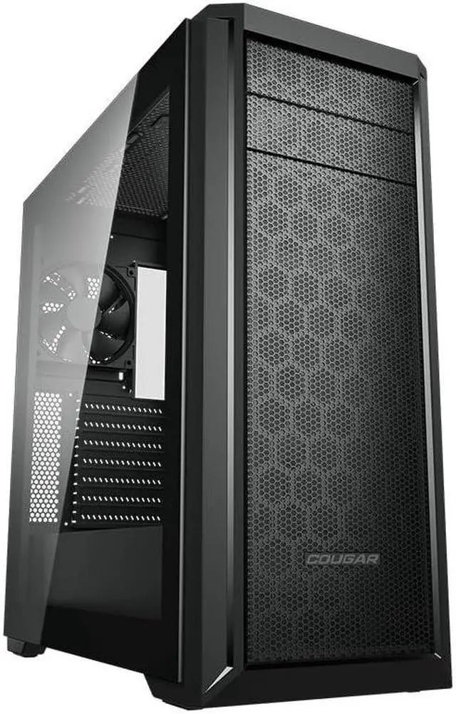Alt view image 7 of 8 - COUGAR MX330-G PRO, Mid Tower Case with Full Mesh Front Panel + Tempered Glass Side Panel, with Type C Gen 2, support 5.25ODD