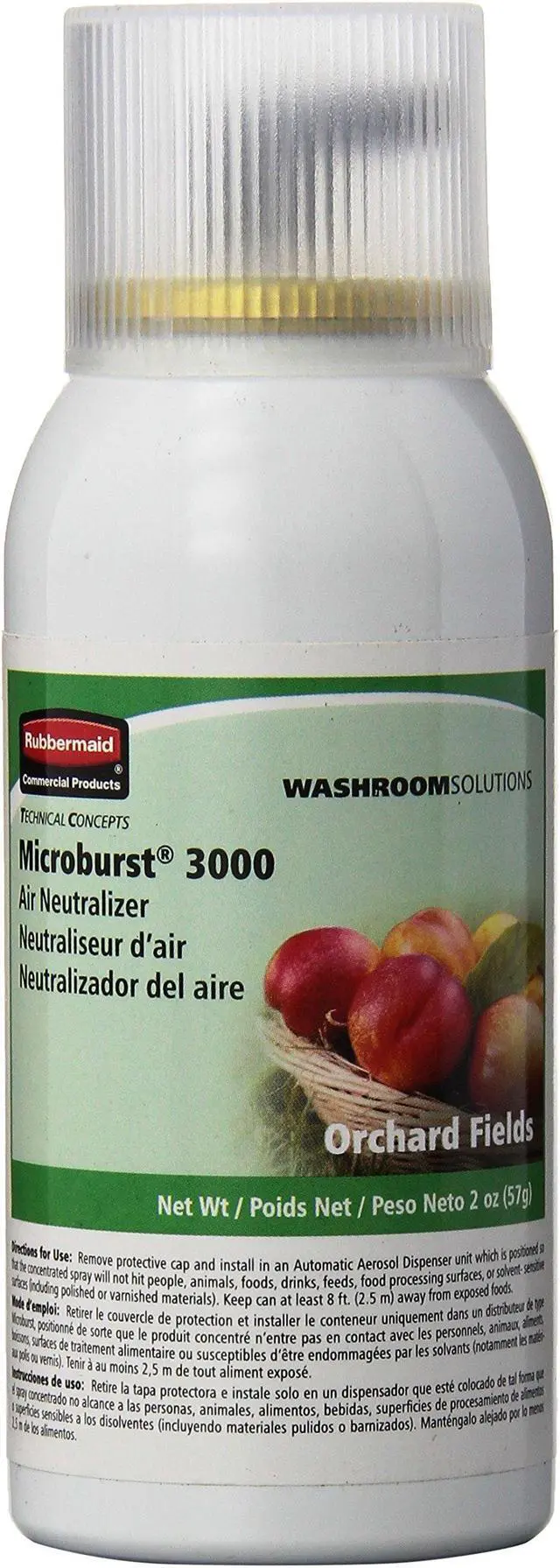 Alt view image 2 of 2 - Microburst 3000 Refill Orchard Fields 2 oz Aerosol Spray 12/Carton FG4012561