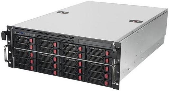 Alt view image 8 of 8 - Silverstone 4U 20-bay 2.5" / 3.5" HDD / SSD rackmount storage server chassis with Mini-SAS HD SFF-8643 12 Gb/s interface