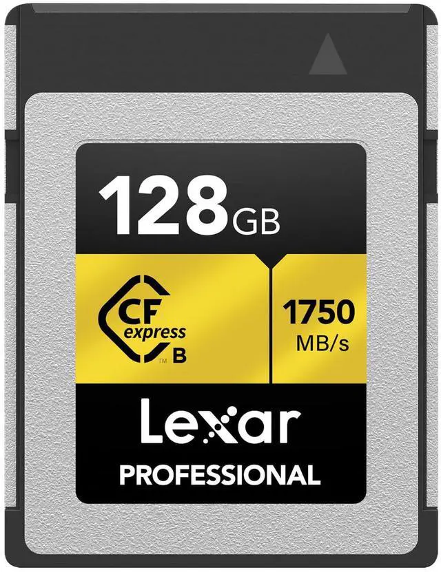 Alt view image 5 of 12 - Lexar 128GB Professional CFexpress Type B Card GOLD Series