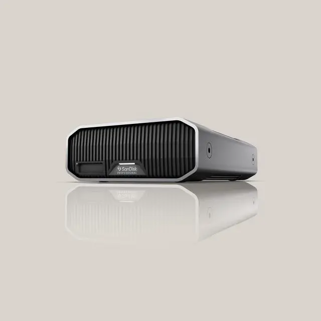 Alt view image 7 of 20 - SanDisk Professional 8TB G-DRIVE PROJECT Thunderbolt 3 External Hard Drive