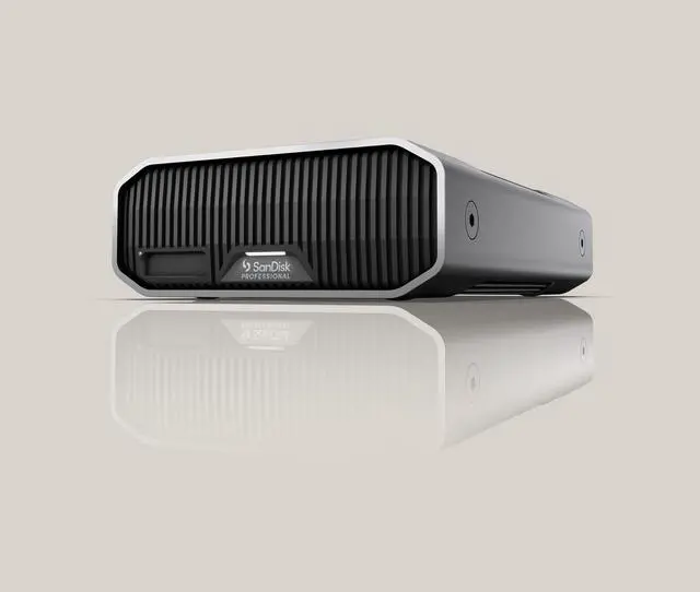 Alt view image 7 of 20 - SanDisk Professional 6TB G-DRIVE PROJECT Thunderbolt 3 External Hard Drive