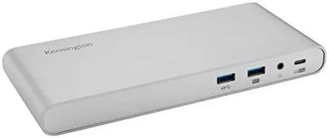 Alt view image 8 of 9 - Kensington SD4810P USB-C 5Gbps Triple Video Driverless Dock - for Notebook/Monitor/Headphone/Speaker - USB Type C - 3 Displays Supported - 4K, Full HD, HD - 3840 x 2160, 1920 x 1080, 1280 x 720 - 6 x