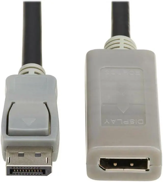 Main image of Tripp Lite DisplayPort Extension Cable with Active Repeater (M/F), 4K 60 Hz, HDR, 4:4:4, HDCP 2.2, 10 ft. (3.1 m), TAA - 10 ft DisplayPort A/V Cable for Audio/Video Device, PC, Gaming Computer, Projec