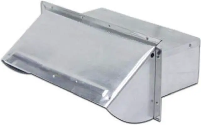 Alt view image 2 of 6 - Lambro 106R 3.25-In. x 10-In. Aluminum Wall Cap