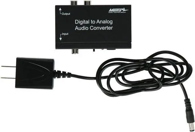 Alt view image 2 of 2 - Metra CS-DAC2 Digital TOSLINK/Optical SPDIF to RCA Audio Converter