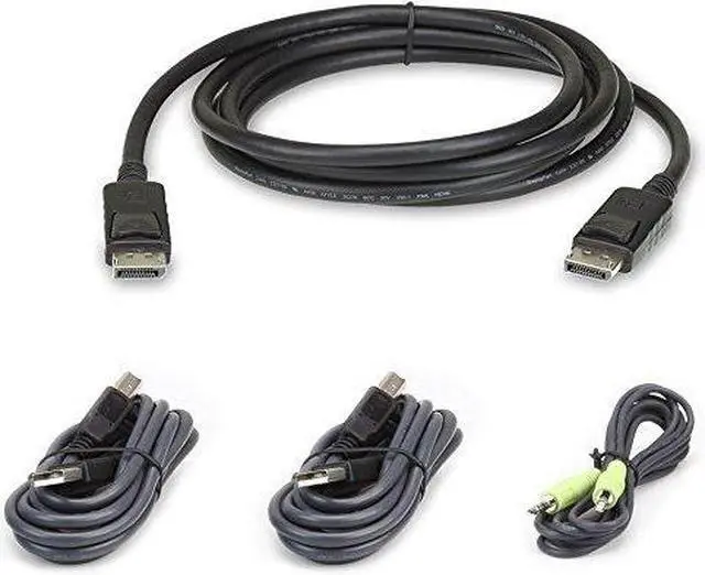 Alt view image 6 of 7 - Aten 2L7D02UDPX4 6ft. USB DisplayPort Secure KVM Cable Kit