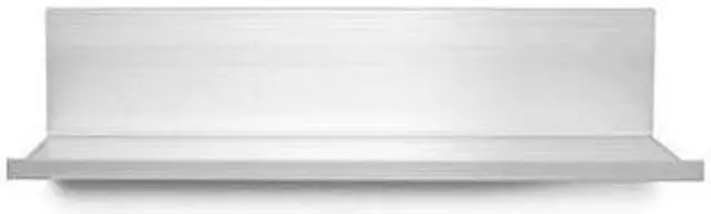 Alt view image 2 of 2 - Hangman L-12-W No-Stud Floating Shelf (White Powder Coat; 12-In.)