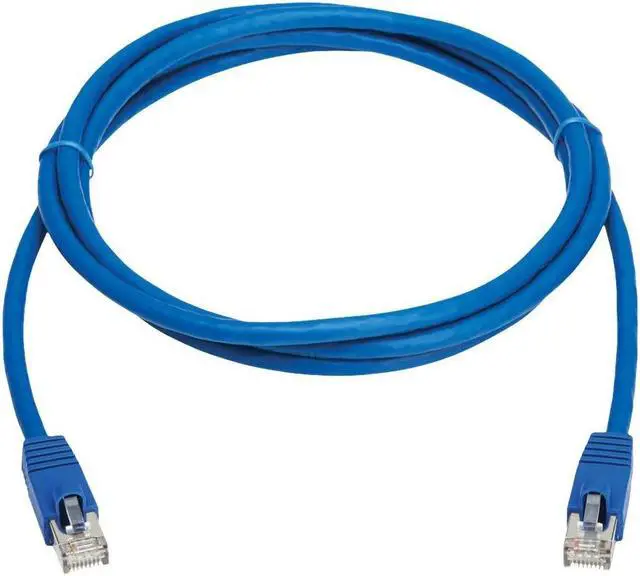 Alt view image 2 of 11 - Eaton Tripp Lite Series Cat8 40G Snagless SSTP Ethernet Cable RJ45 M/M PoE Blue 5 ft. 1.5 m