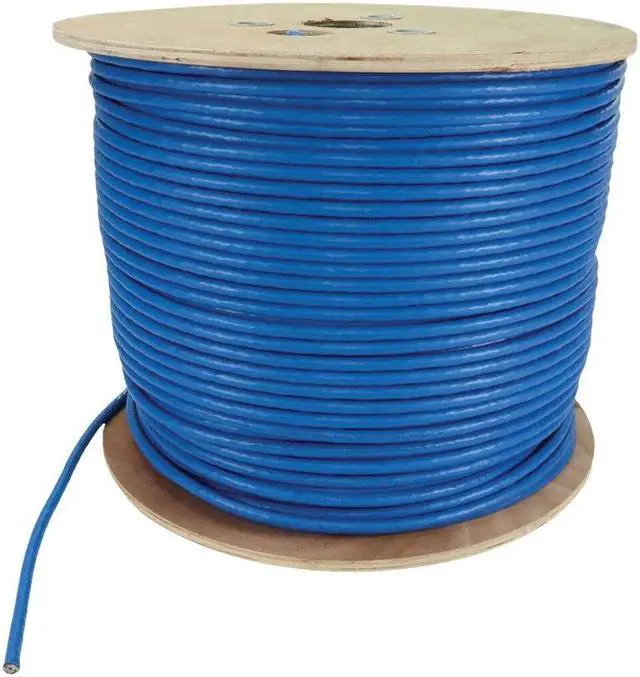 Alt view image 9 of 16 - Tripp Lite 1000ft Cat8 25G/40G Solid Core S/FTP Ethernet Cable Blue N22601KBL