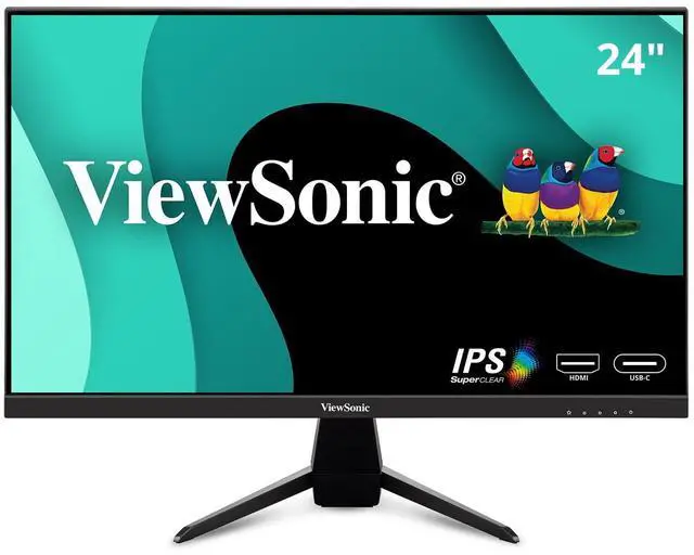 Alt view image 9 of 20 - ViewSonic 24" (23.6" Viewable) 60 Hz IPS FHD Gaming Monitor VX2467U