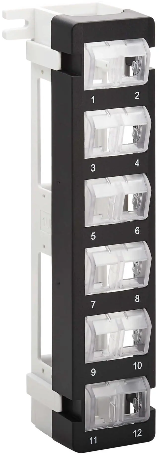 Alt view image 2 of 8 - Tripp Lite by Eaton 12-Port Wall-Mount Patch Panel for UTP Keystone Jacks Rotatable Modules TAA N062012KJWM