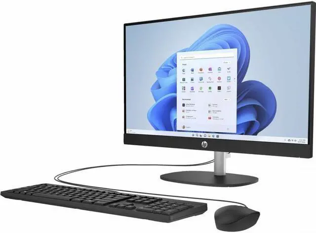 Alt view image 7 of 13 - HP 23.8 inch All-in-One Desktop PC, FHD Display, AMD Athlon Silver 7120U, 8 GB RAM, 256 GB SSD, AMD Radeon Graphics, Windows 11 Home, 24-cr0010 (2023)