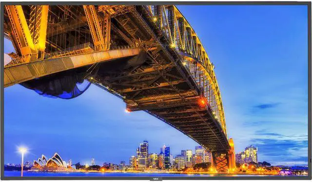 Main image of NEC Display Solutions ME431-AVT3 Black 43" 8ms 3840 x 2160 (4K) 1.07 Billion Colors LED LCD, UHD, 400nits, HDMI x2, DP x1, Accepts SDM-S or L, Full External Control, Rpi Compatible