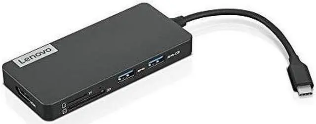 Alt view image 6 of 14 - Lenovo USB-C 7-in-1 Hub