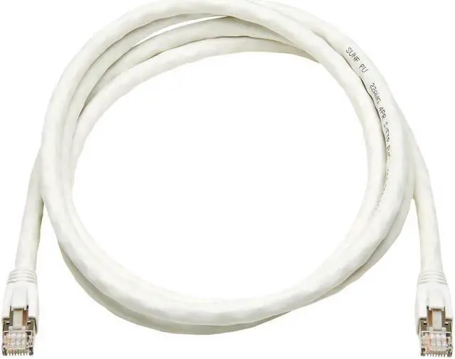 Alt view image 2 of 6 - Eaton Tripp Lite Series Cat8 40G Snagless SSTP Ethernet Cable RJ45 M/M PoE White 6 ft. 1.8 m N272F06WH