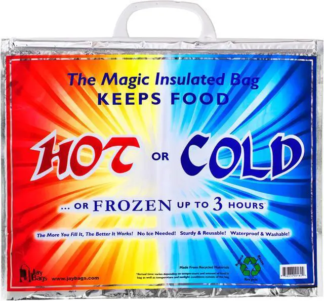 Alt view image 2 of 2 - JAYBAGS L-310 LARGE 3 PACK ORIGINAL HOT AND COLD BAG