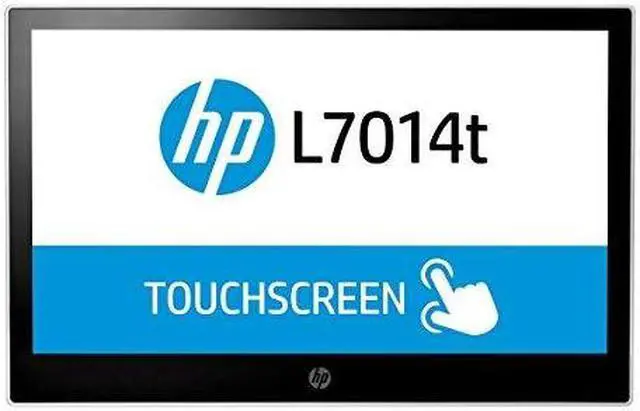 Alt view image 8 of 8 - hp l7014t retail touch monitor - led monitor - 14 (t6n32aa#aba)