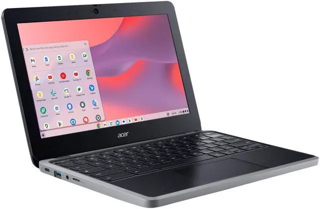 Alt view image 2 of 9 - Acer Chromebook 311 C723 C723-K22H 11.6" Chromebook - HD - 1366 x 768 - Octa-core (ARM Cortex A76 Dual-core (2 Core) 2.20 GHz + Cortex A55 Hexa-core (6 Core) 2 GHz) - 4 GB Total RAM - 32 GB Flash