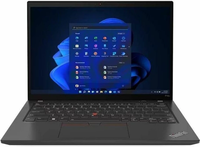 Alt view image 9 of 11 - Lenovo ThinkPad P14s Gen 4 - AI Ready - 14" - AMD Ryzen 7 Pro - 784 (21K5001BUS)