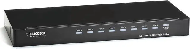 Alt view image 3 of 3 - Hdmi Splitter With Audio - 1X8, Gsa, Taa