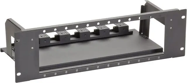 Alt view image 2 of 2 - Universal Fiber Optic Blank Panel - 12-Slot, 3U, Gsa, Taa