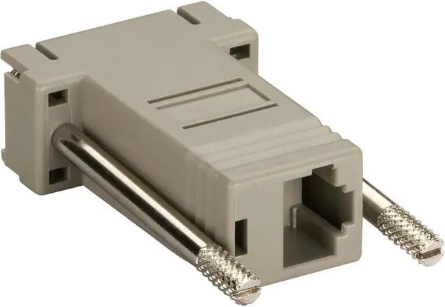 Alt view image 2 of 2 - Console Server Adapter - Db9 Female Dte To Rj45, Gsa, Taa
