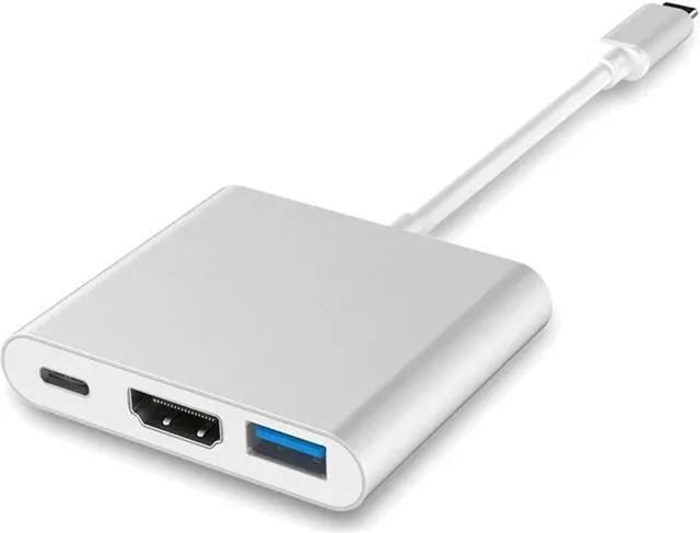 Alt view image 5 of 5 - 4XEM 3-in-1 USB-C Docking Station with 4K HDMI and USB 3.0