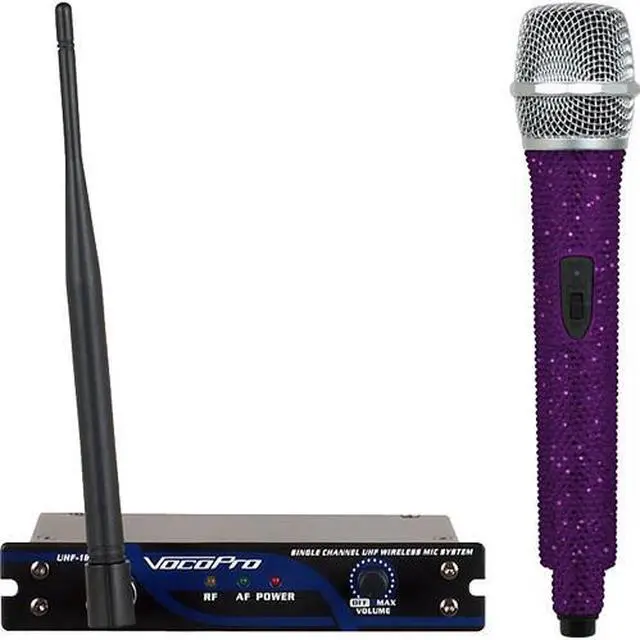 Main image of VocoPro UHF-18-DIAMOND-9F Single-Channel Wireless Mic System, 916.3MHz, Amethyst