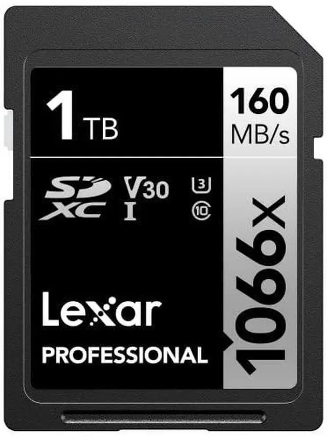 Main image of Lexar Professional SDXC Memory Card, 1066x 1TB, Class 10, UHS-I, U3
