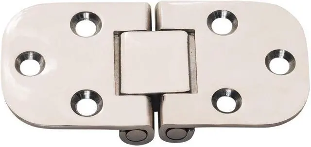Alt view image 7 of 8 - WHITECAP FLUSH 2-PIN HINGE 3"L X 1-1/2"W 3/8" DEPTH 304SS S-3700