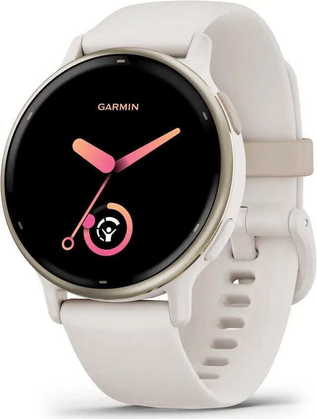 Alt view image 5 of 14 - Garmin vívoactive 5, Health and Fitness GPS Smartwatch (Ivory)