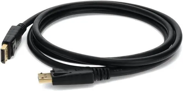 Alt view image 2 of 2 - AddOn 1m DisplayPort 1.2 Male to Male 4K UHD Cable Black DISPLAYPORT1M