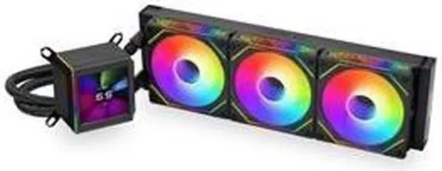 Alt view image 7 of 10 - LIAN LI Galahad II LCD SL-INF 360 Black Liquid Cooler, Intel LGA 1851, 1700, 1200 & AMD AM5, AM4 Comatible - GA2ALCD36INB
