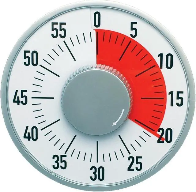 Alt view image 6 of 6 - Ashley Productions ASH50102 Big Time To Go 6" Timer