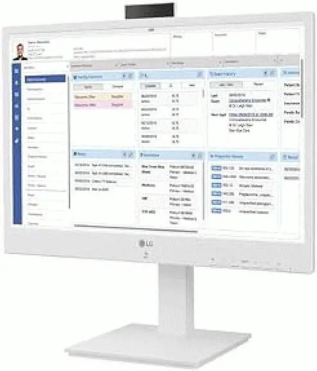 Alt view image 3 of 3 - LG 24CR670NK6N All-in-One Thin Client - Intel Celeron N5105 Quad-core (4 Core) 2 GHz - Intel Chip - 4 GB RAM - 16 GB Flash - Gigabit Ethernet - 23.8" Full HD - 1920 x 1080 - In-plane Switching (I
