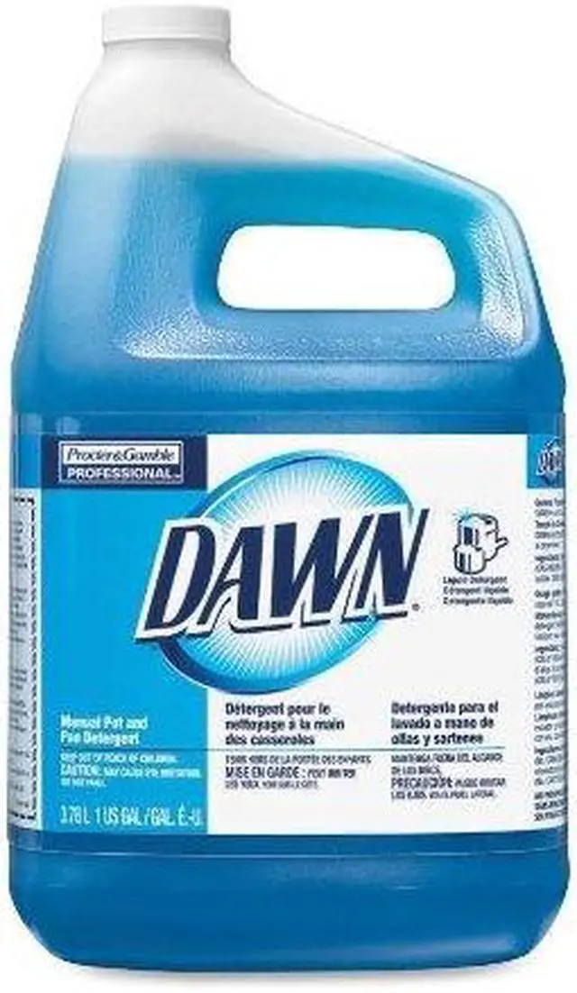 Alt view image 15 of 15 - Procter & Gamble Dishwashing Liquid Original 1 Gallon Blue 57445