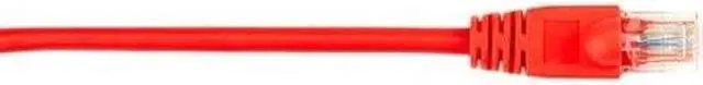 Alt view image 7 of 7 - Black Box CAT5e Value Line Patch Cable, Stranded, Red, 2-ft. (0.6-m)