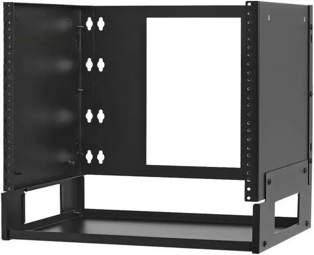 Alt view image 2 of 2 - Tripp Lite 8U Wall-Mount Bracket with Shelf for Small Switches SRWO8UBRKTSHELF