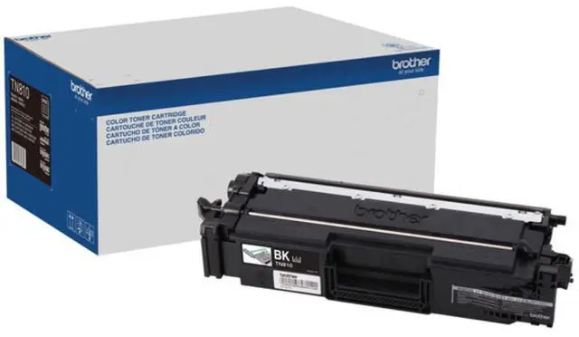 Alt view image 4 of 4 - Brother TN810BK Original Standard Yield Laser Toner Cartridge Black 1 Each