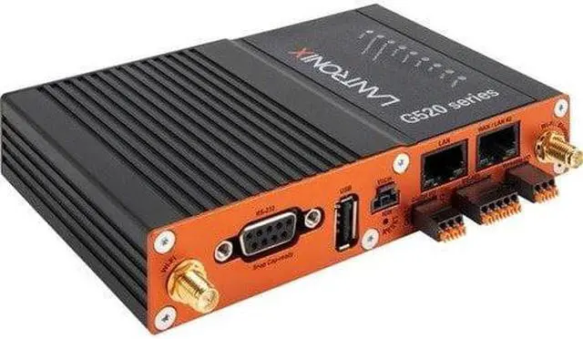 Alt view image 6 of 6 - Lantronix G520 Ethernet, Cellular Wireless Router - LTE - 2 x Antenna(2 x External) - 2 x Network Port - Fast Ethernet - VPN Supported
