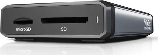 Alt view image 8 of 20 - SanDisk Professional PRO-READER SD and microSD QuickFlow compatible SDPR5A8-0000-GBAND