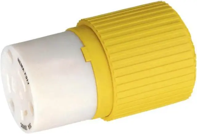 Alt view image 6 of 7 - Hubble HBL328DCC 30A 28V DC Locking Connector Female