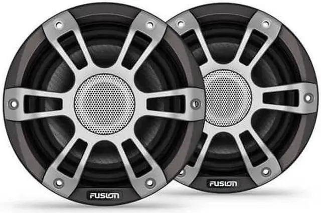 Alt view image 5 of 5 - Fusion SG-F653SPG Signature Series 3i 6.5" 230-watt Coaxial Sports Marine Speakers (Pair) - Gray